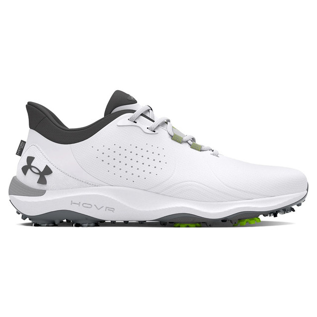 Under Armour HOVR ゴルフシューズ ホワイト/ブルー　鋲付き Under Armour HOVR ゴルフシューズ ホワイト/ブルー 鋲付き